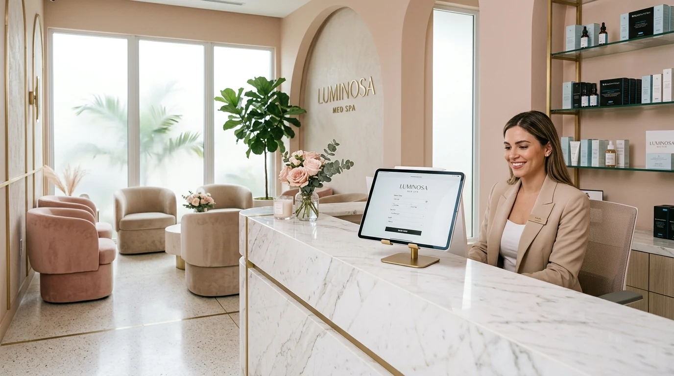 Web Design for Miami Med Spas: Booking Flows That Convert