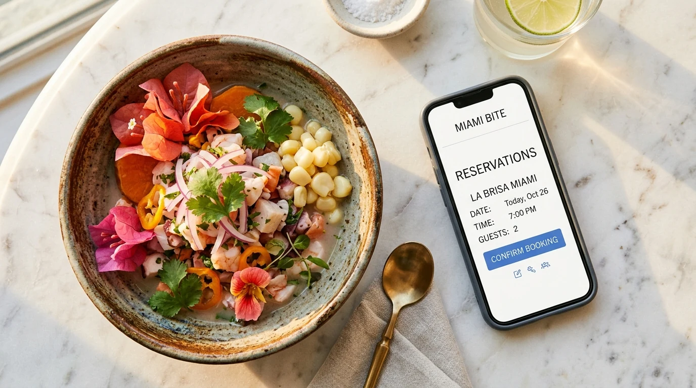 Web Design for Miami Restaurants: 9 Pages That Turn Browsers Into Bookings